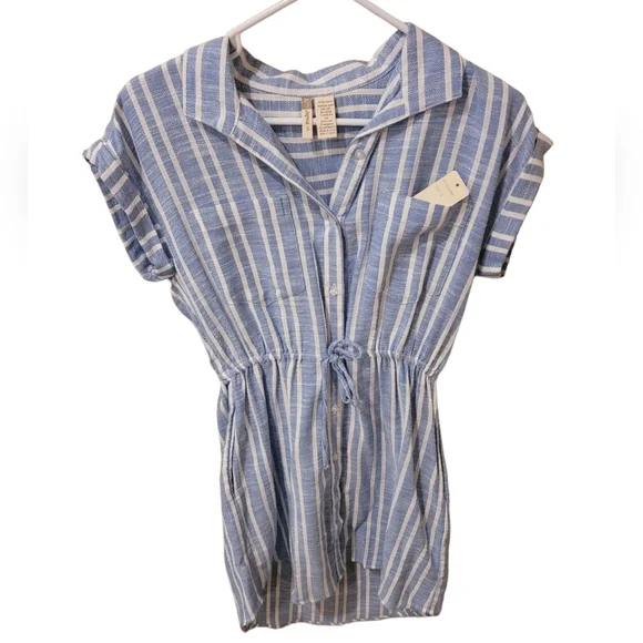 NWOT Striped high-low dress - Picture 1 of 6